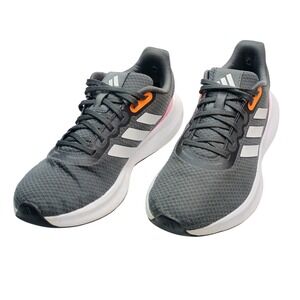 Adidas Runfalcon 3.0 Womens Grey Pink Orange Running Shoes HP7564 Size 8.5